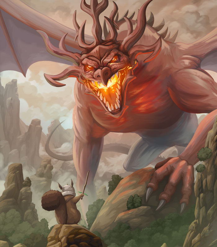 dragon-squirrel